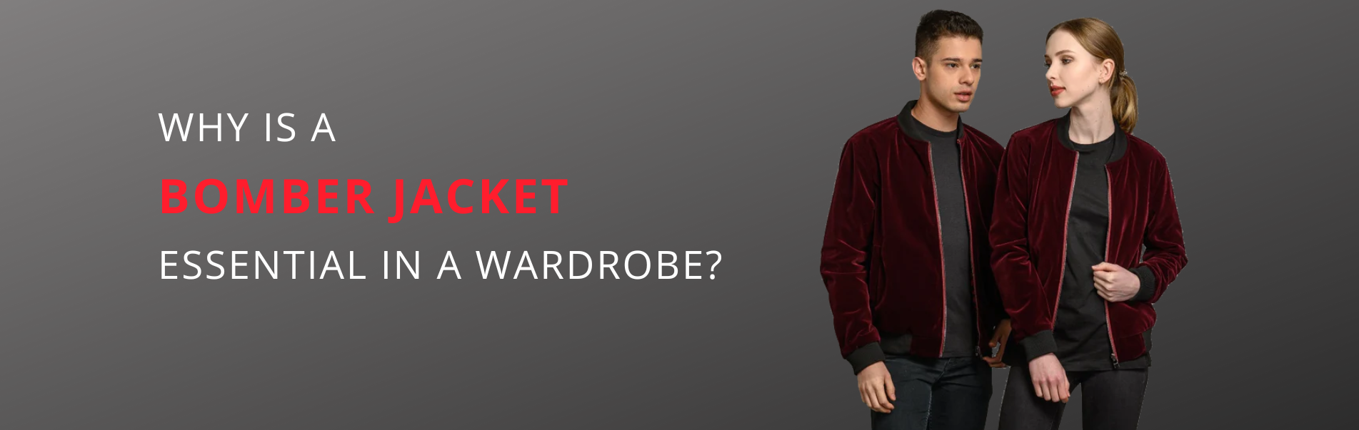 Business sales bomber jacket