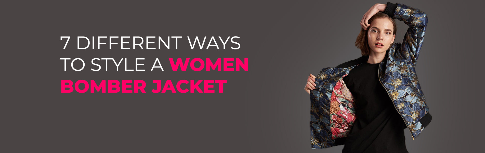 7 different ways to style a women bomber jacket