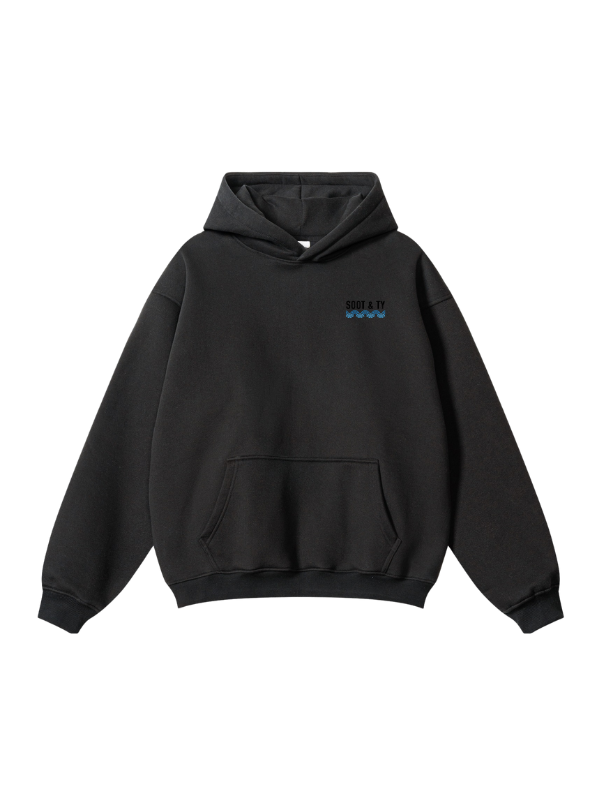Dragon Reflective Graphic Relaxed Fit Hoodie