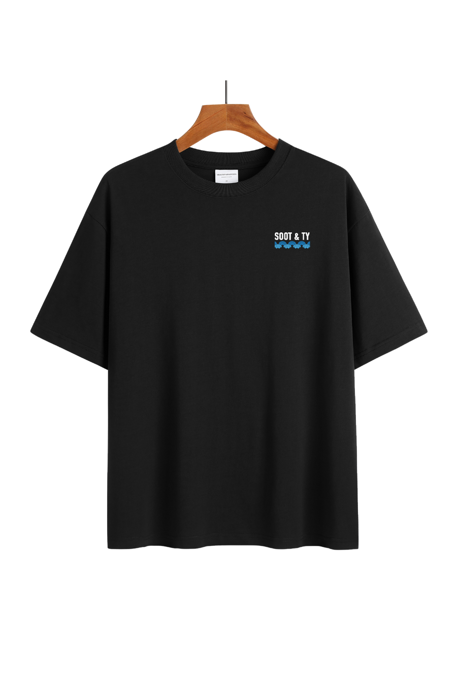 Soot and Ty Pretty Crane Relaxed Fit T-Shirt