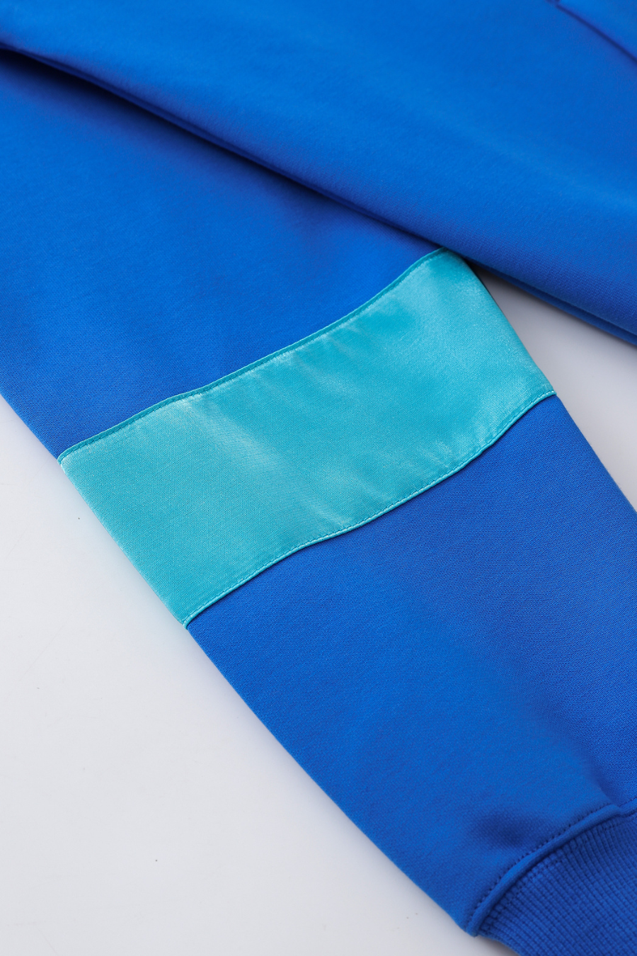 Soot and Ty Premium Collection Relaxed Fit Hoodie Blue