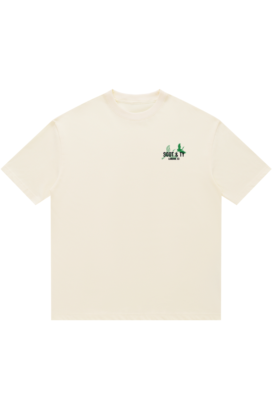 Soot and Ty Green Samurai Relaxed Fit T-Shirt