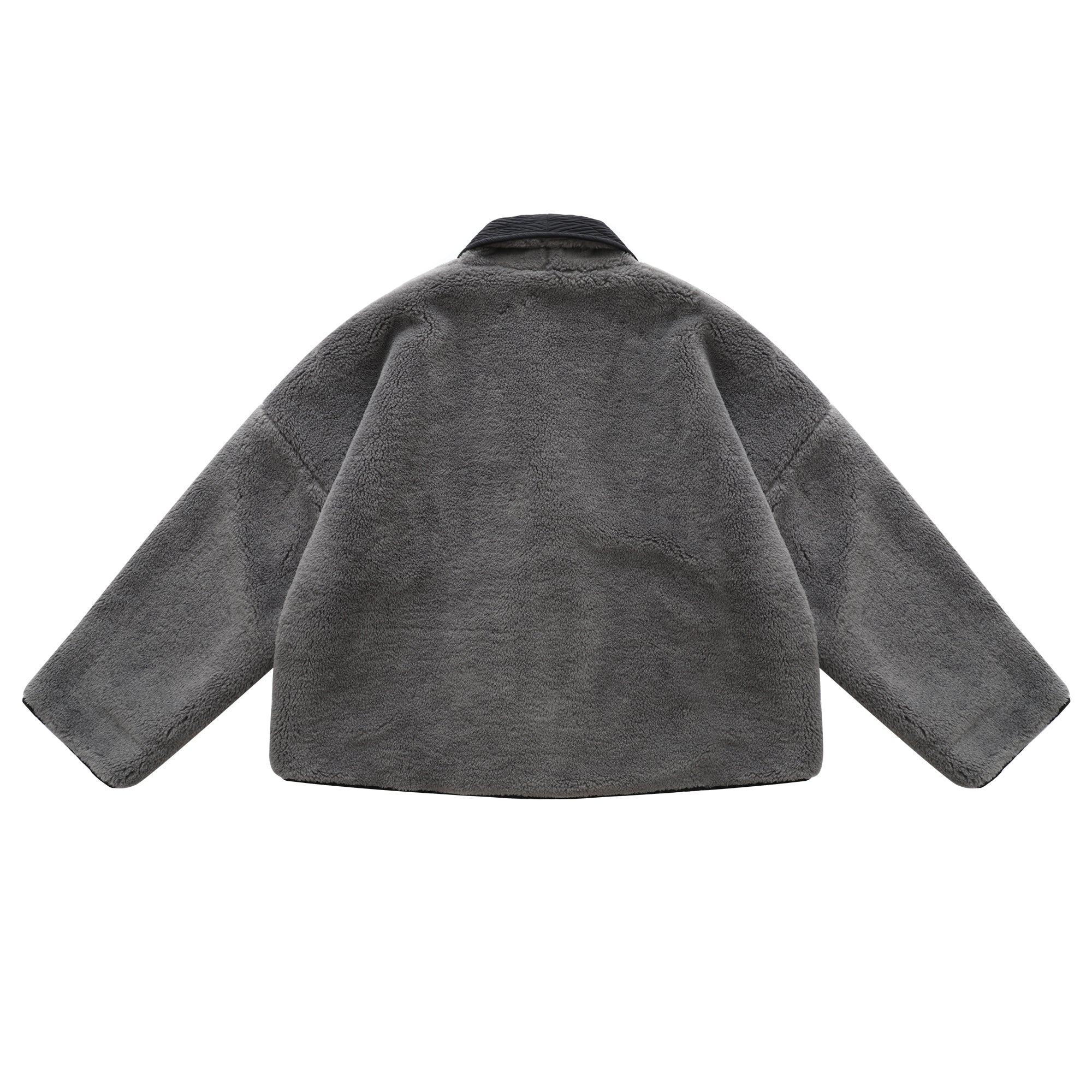 Soot and Ty Reversible Kimono Jacket Unisex Black