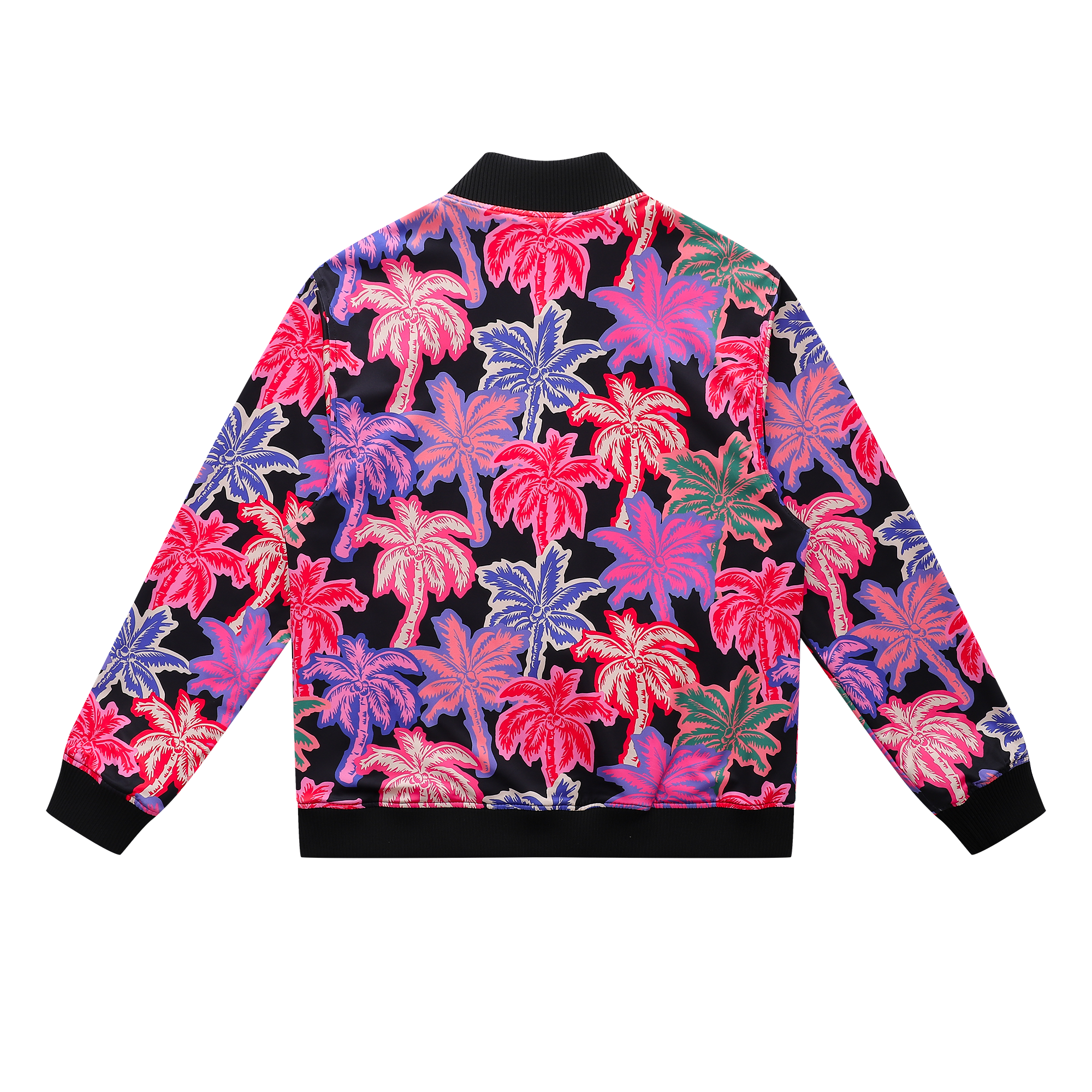 Soot and Ty Palm Tree Reversible Bomber Jacket Unisex