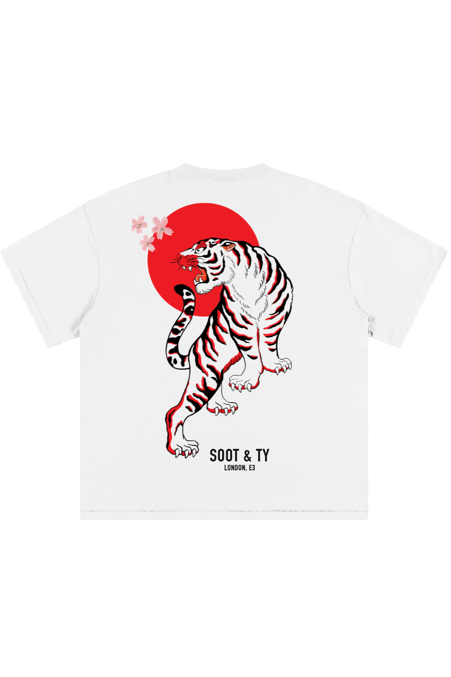 Soot and Ty Kids/Baby T Tiger Print T-Shirt