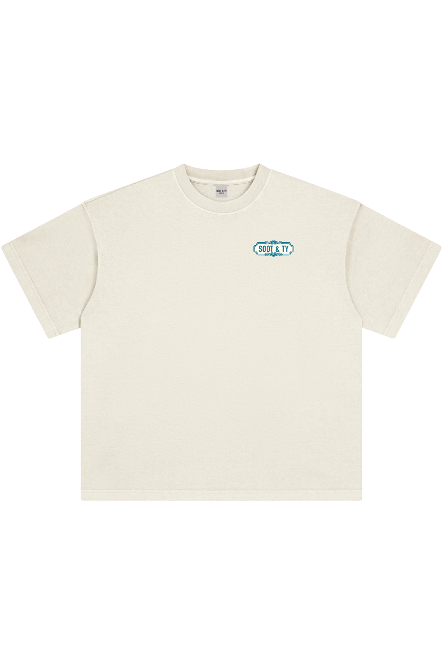 Stonewash Tiger Red Stamp Relaxed Fit T-Shirt