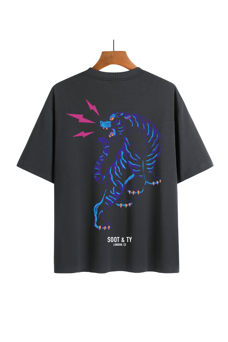 Soot and Ty Thunder Tiger Relaxed Fit T-Shirt