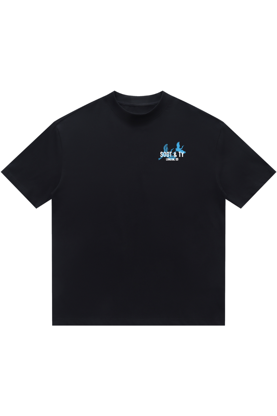 Soot and Ty Neon Osaka Palace Print Relaxed Fit T-Shirt
