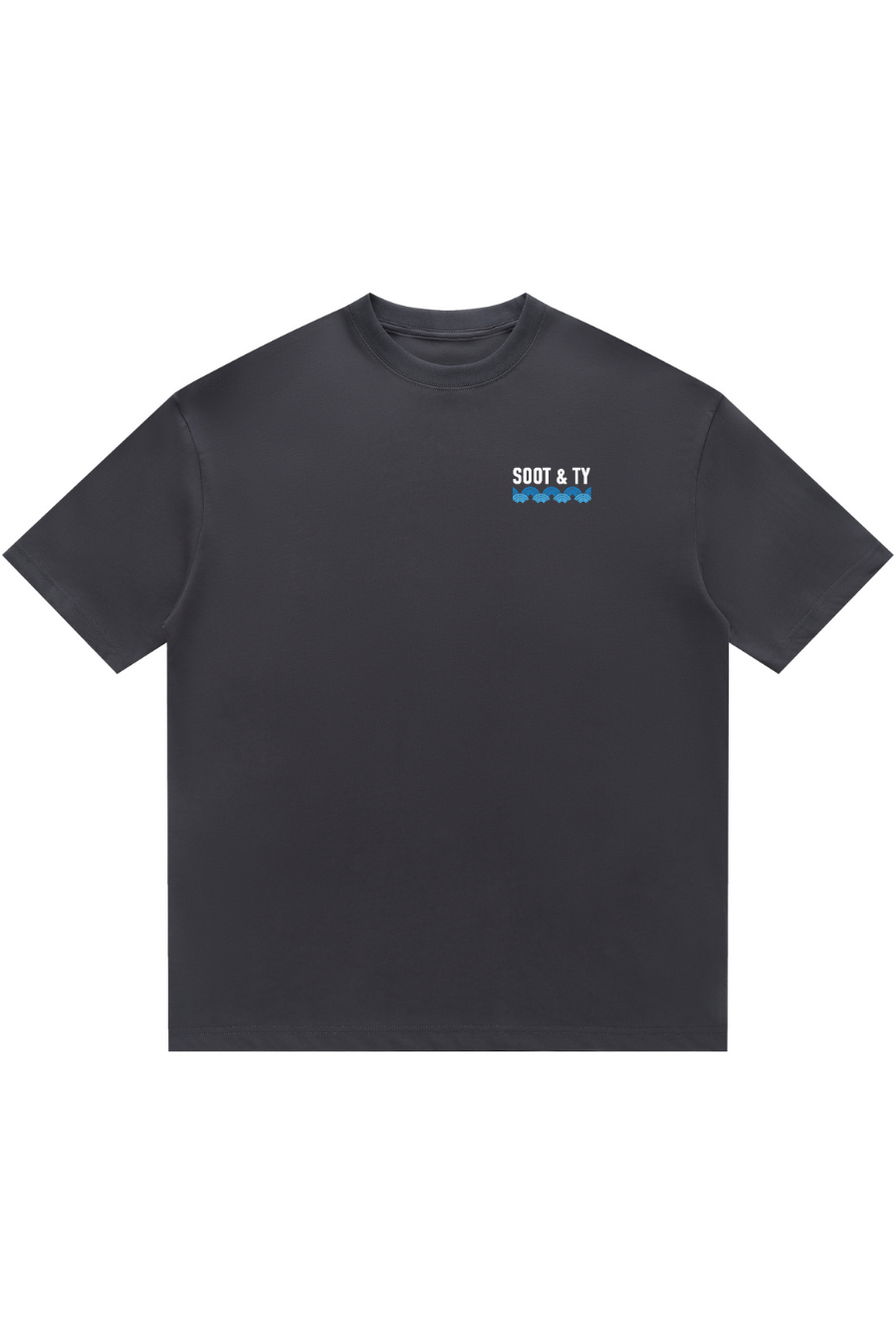 Soot and Ty Pretty Crane Relaxed Fit T-Shirt