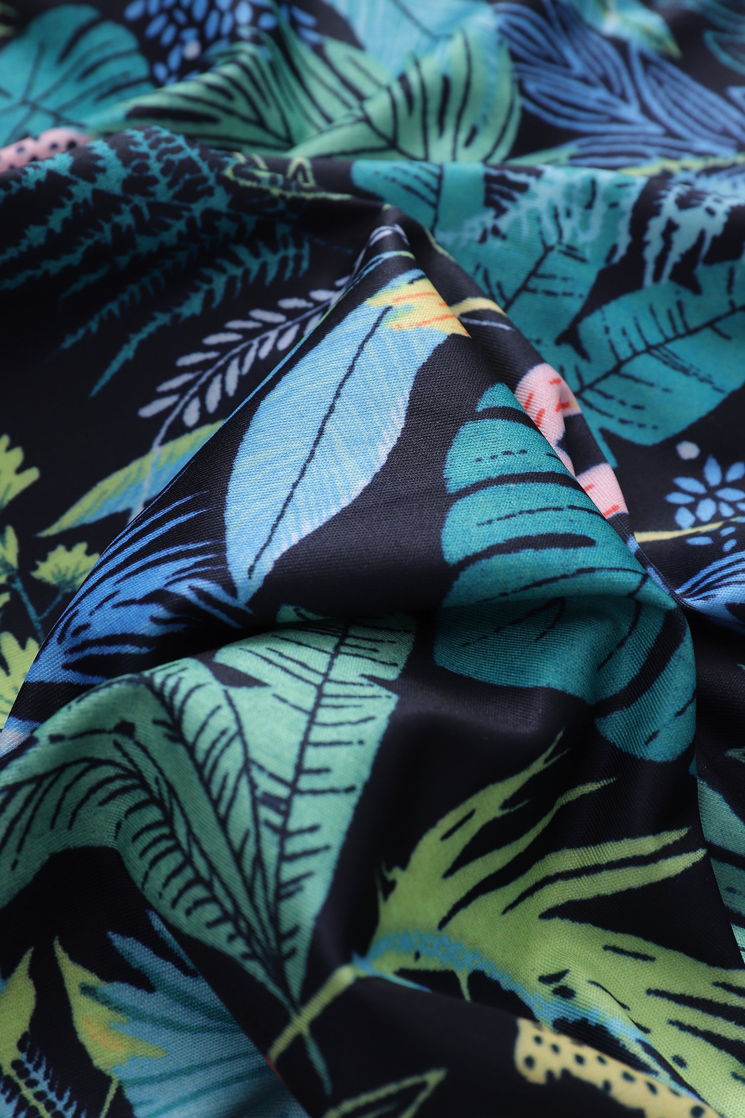 Soot and Ty Tropical Beauty Reversible Bomber Jacket