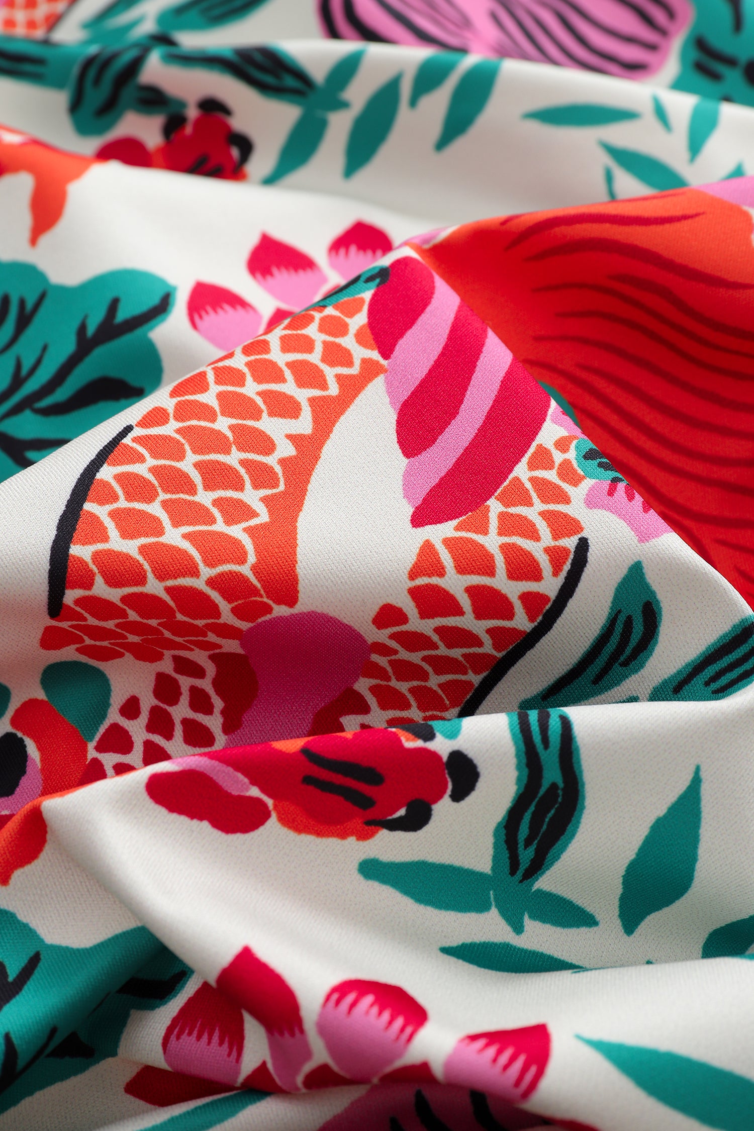 Soot and Ty Koi Green Reversible Bomber Jacket Unisex