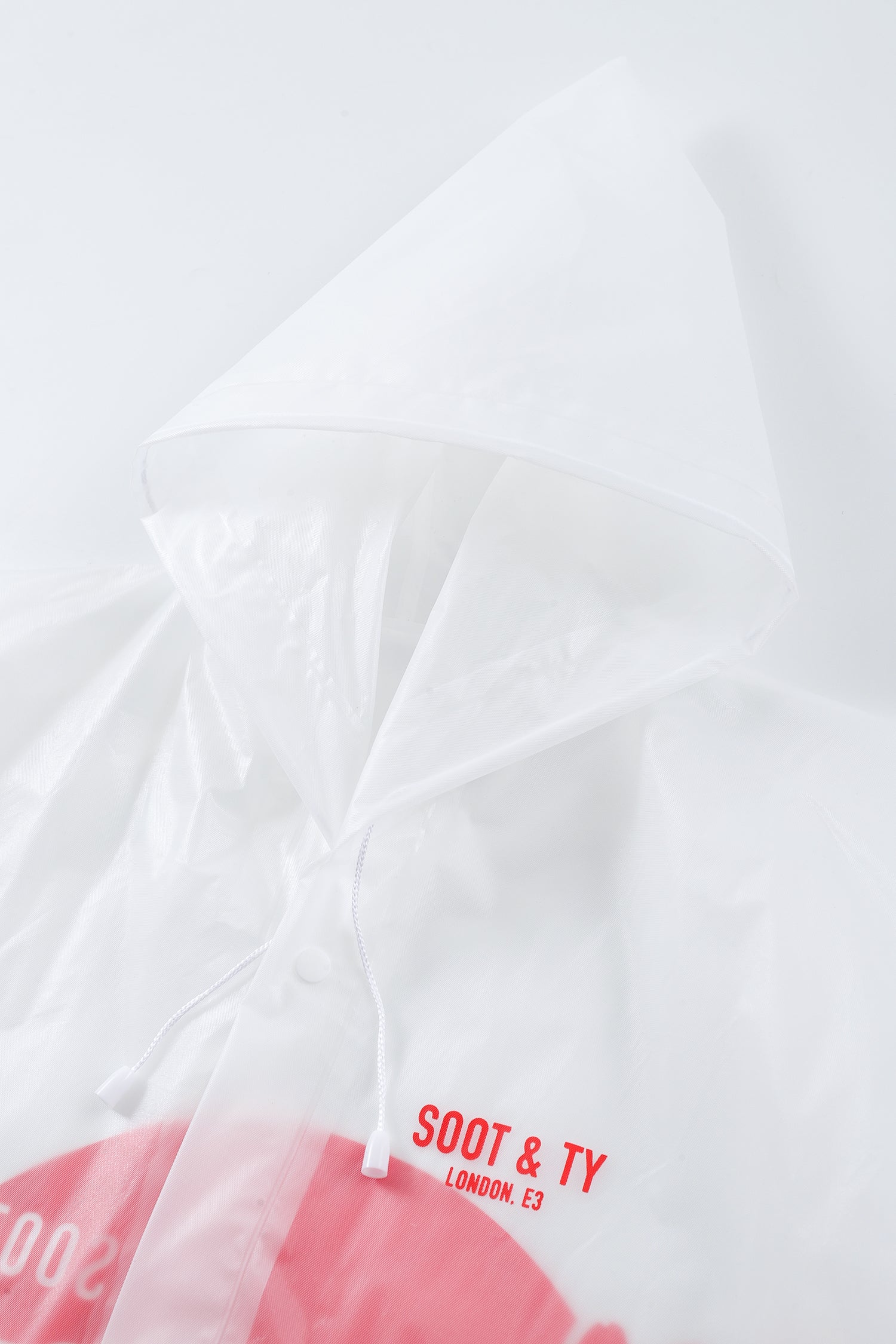 Festival + Travel Raincoat Waterproof Tiger Print with Hood