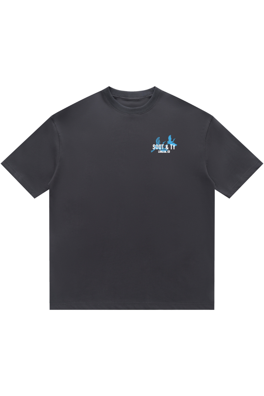Soot and Ty Ying Yang Koi Relaxed Fit T-Shirt