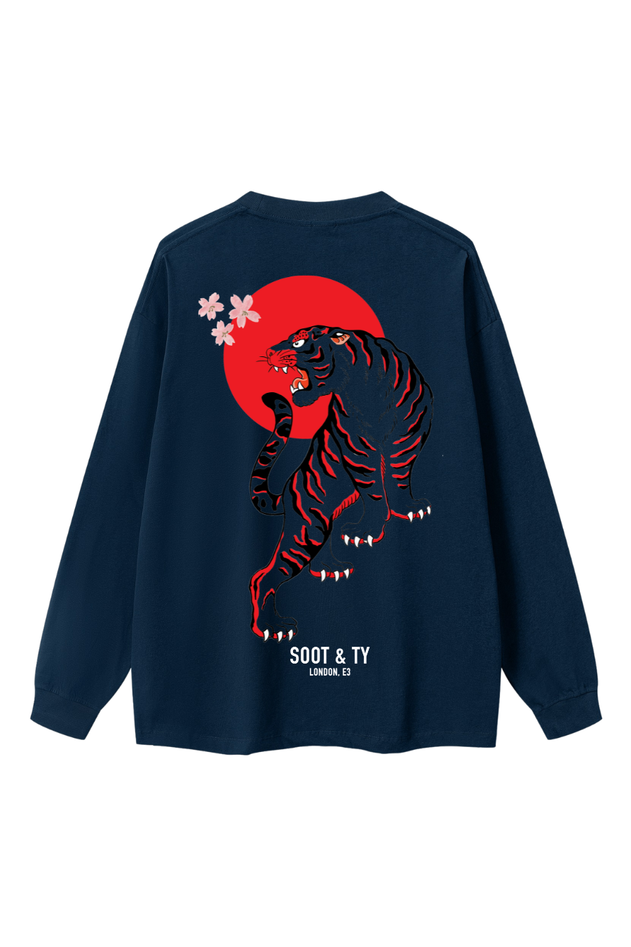 Tiger Oversize Long T-Shirt – Soot and Ty