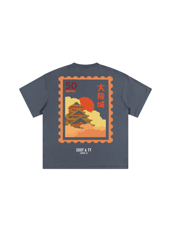 Kids/Petite Osaka Palace Print T-Shirt