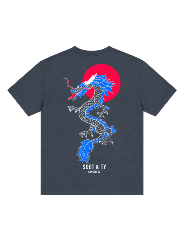 Dragon Graphic Relaxed Fit T-Shirt