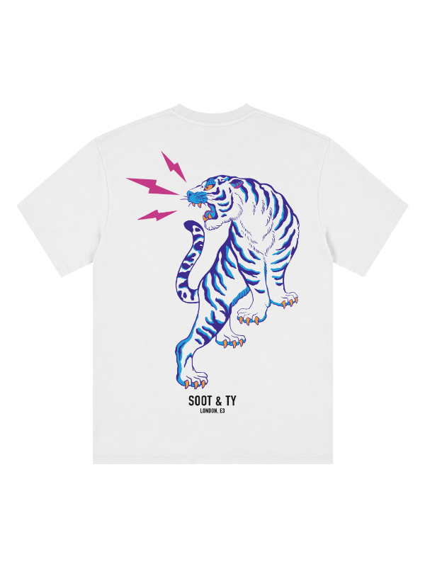 Thunder Tiger Graphic Relaxed Fit T-Shirt