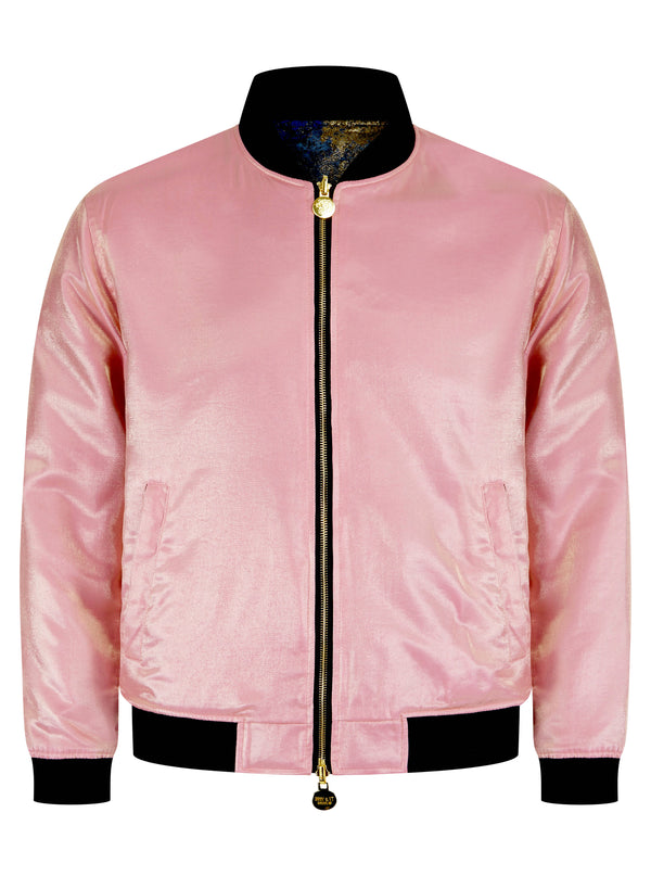 Soot and Ty Pink Tiger Sukajan Unisex Bomber Jacket