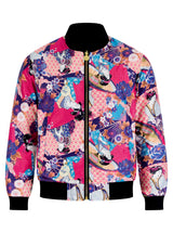Soot and Ty Black Wow Wow 2.0 Reversible Unisex Bomber Jacket