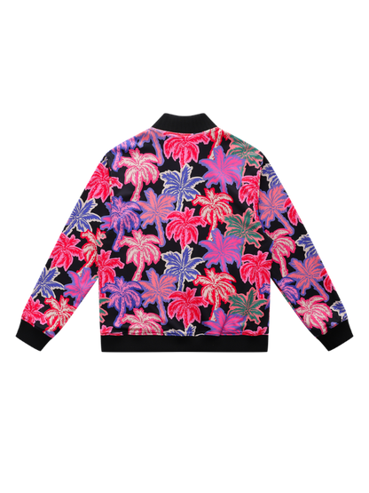 Palm Tree Reversible Bomber Jacket