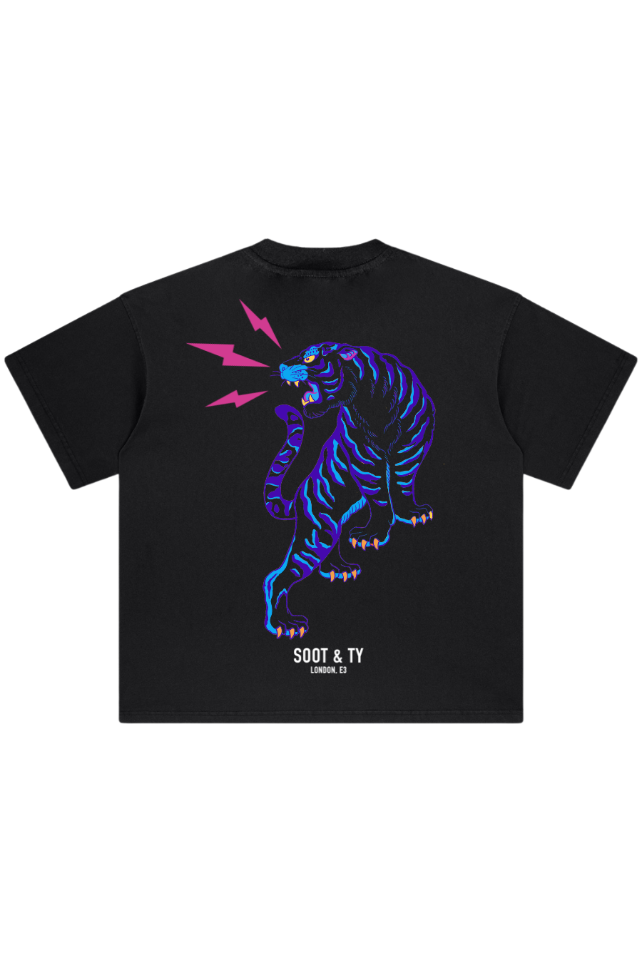 [PRE-ORDER] Stonewash Thunder Tiger Relaxed Fit T-Shirt