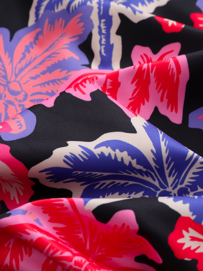 Palm Tree Reversible Bomber Jacket