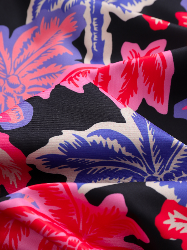 Palm Tree Reversible Bomber Jacket