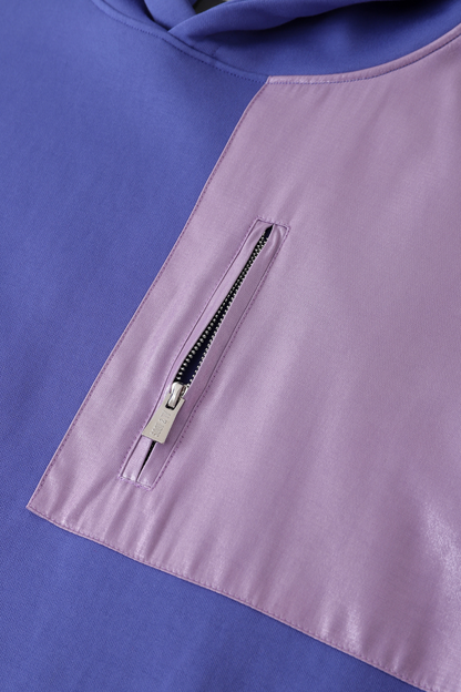 Soot and Ty Premium Collection Relaxed Fit Hoodie Lilac