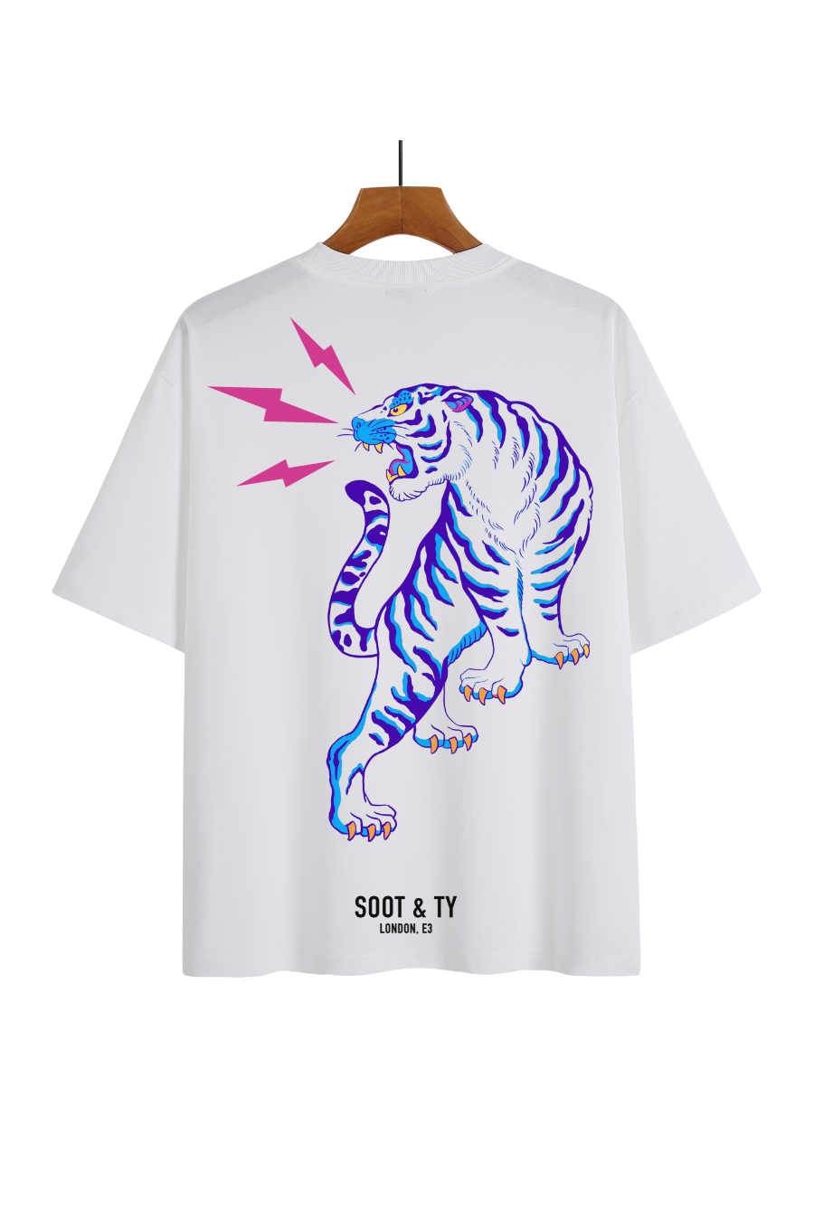 Soot and Ty Thunder Tiger Relaxed Fit T-Shirt