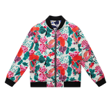 Soot and Ty Koi Orange Reversible Bomber Jacket Unisex