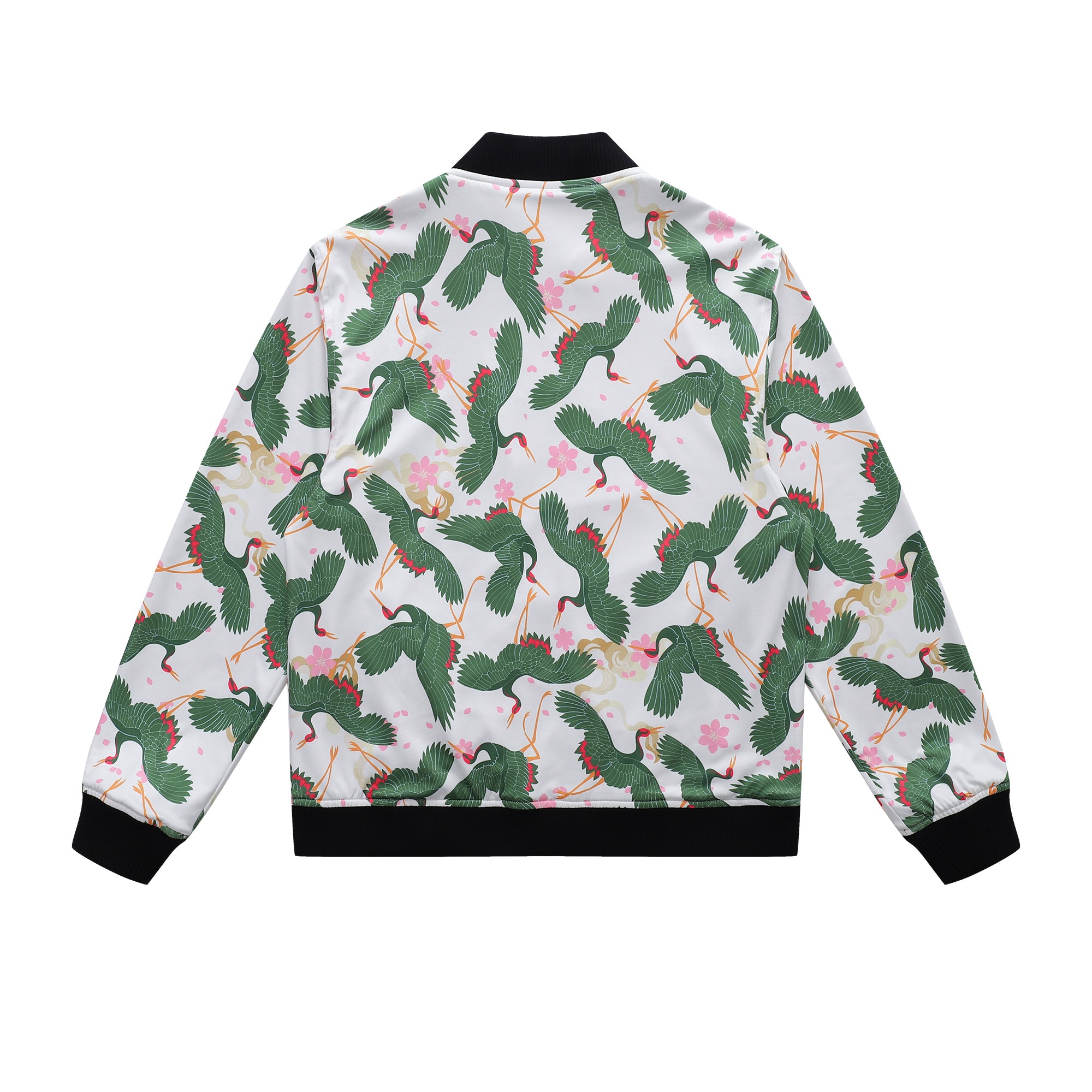 Soot and Ty Tropical Beauty Reversible Bomber Jacket
