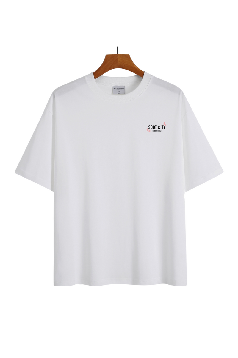 Soot and Ty Year of the Snake Print Relaxed Fit T-Shirt