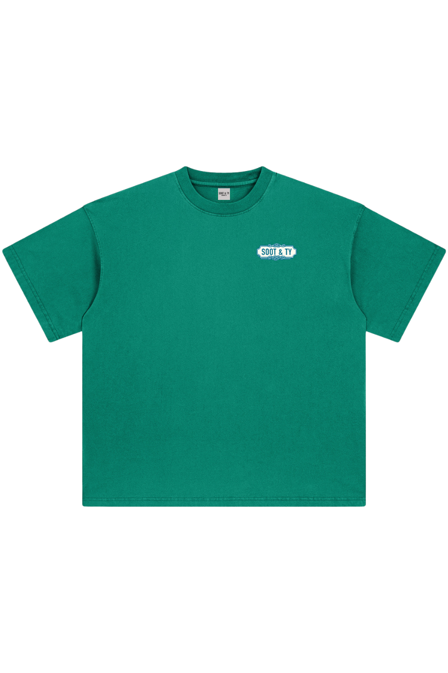 Stonewash Pretty Crane Relaxed Fit T-Shirt