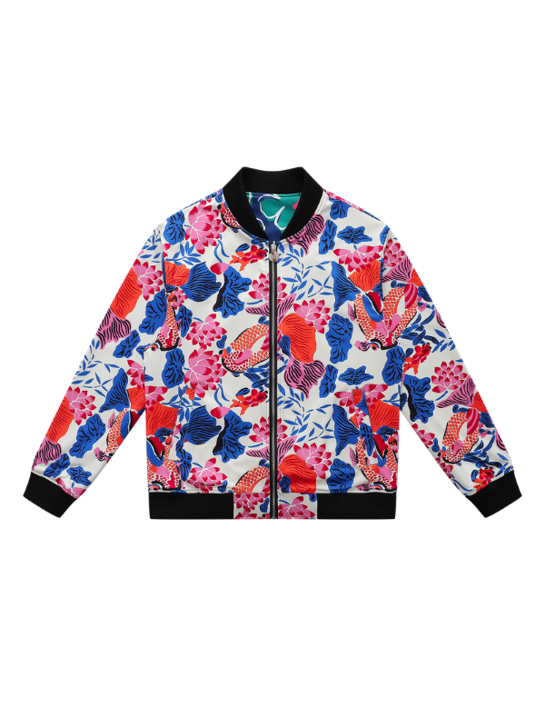 Koi Reversible Bomber Jacket