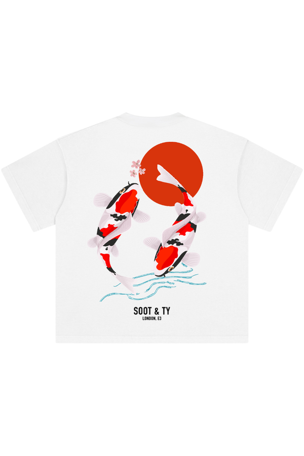 Stonewash Koi Relaxed Fit T-Shirt
