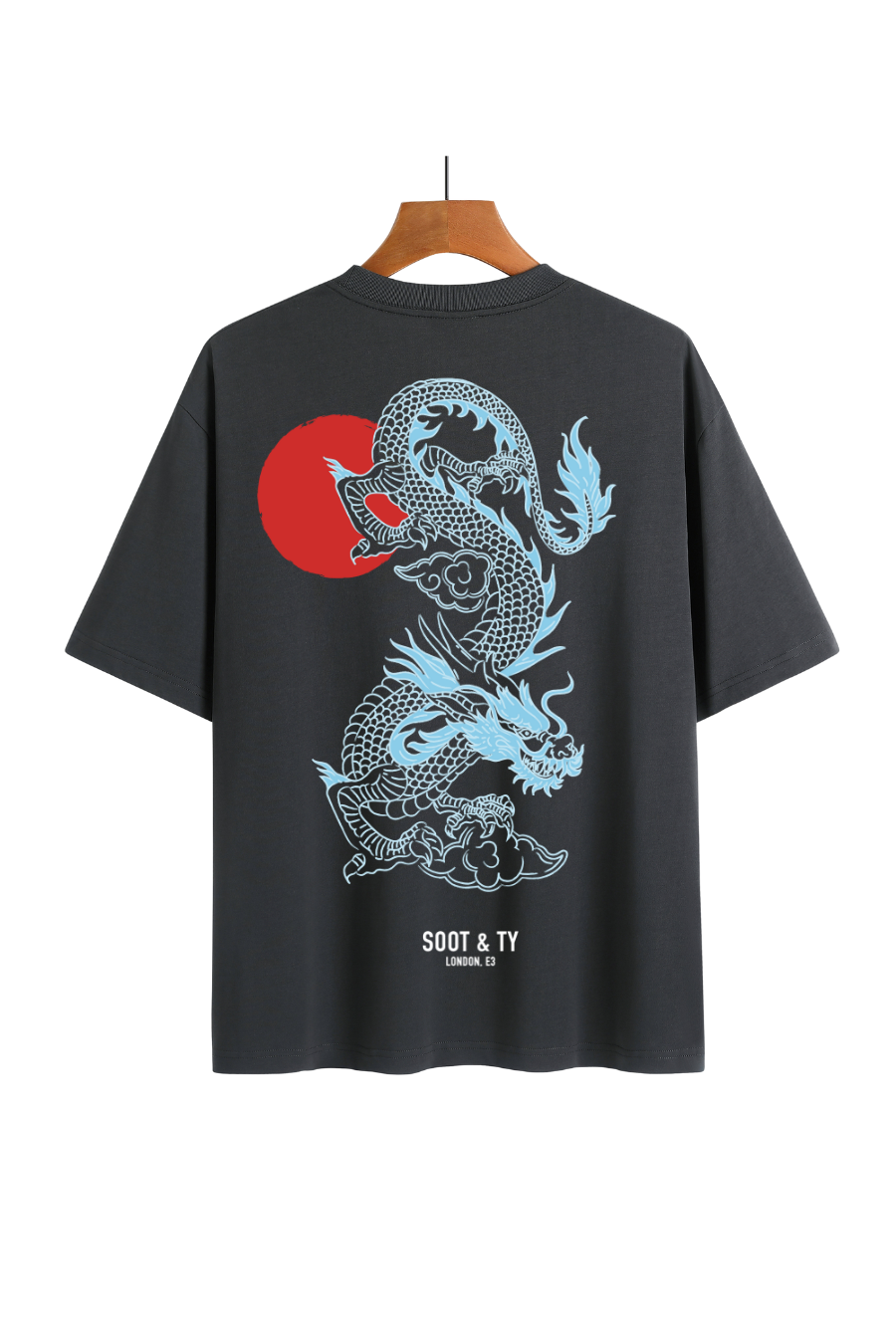 Soot and Ty Neon Dragon Relaxed Fit T-Shirt