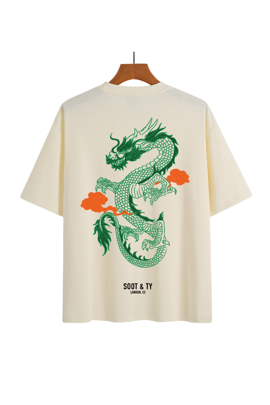 [PRE-ORDER] Soot and Ty Dragon Cloud Relaxed Fit T-Shirt