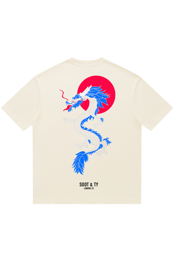 Dragon Print Relaxed Fit T-Shirt