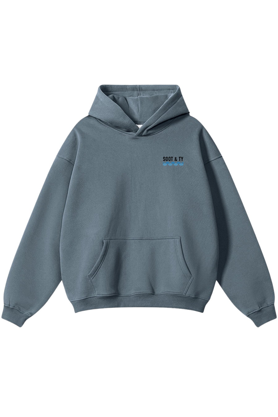 [PRE-ORDER] Reflective Koi Print Relaxed Fit Hoodie