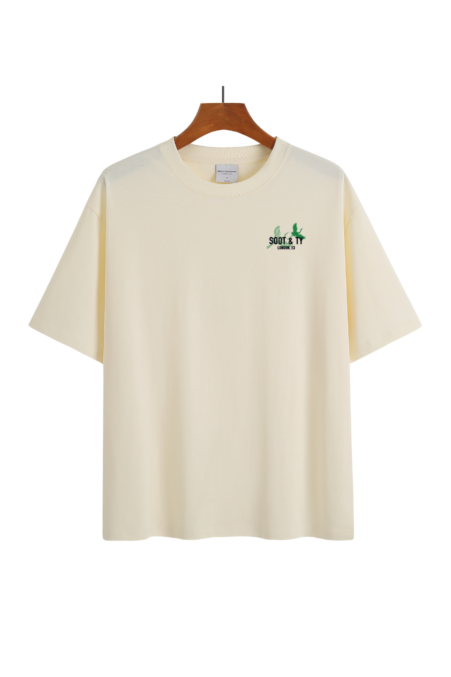 [PRE-ORDER] Soot and Ty Coral Koi Green Relaxed Fit T-Shirt