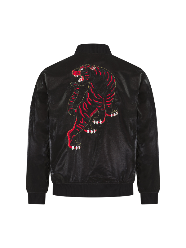 Lumiere Tiger Sukajan Reversible Bomber Jacket
