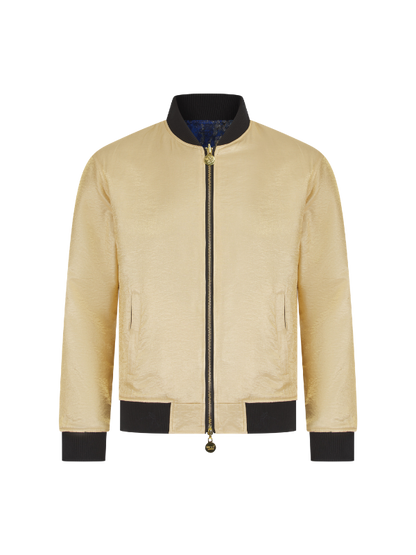 Gold Reversible Tiger Sukajan Bomber Jacket