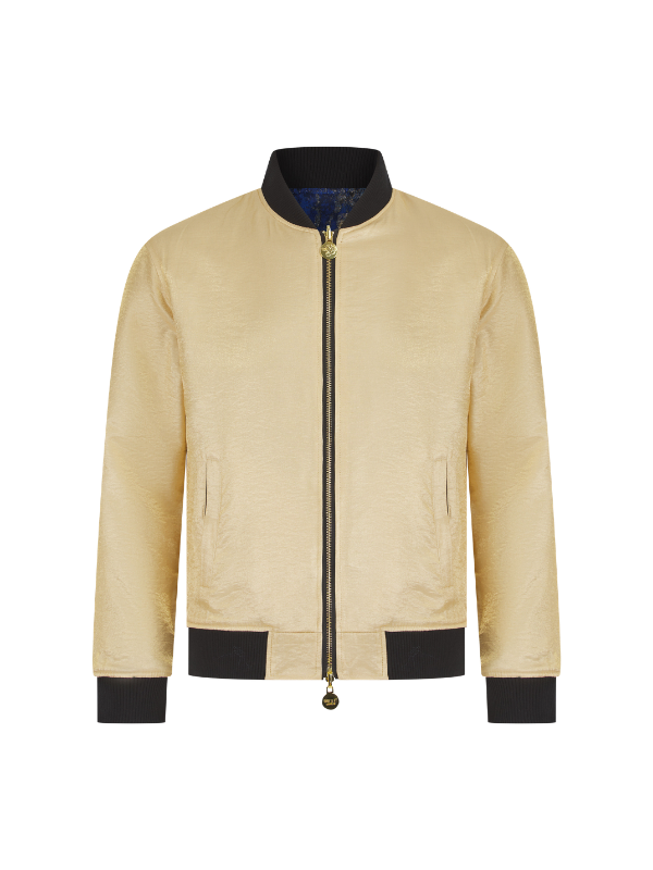 Gold Reversible Tiger Sukajan Bomber Jacket
