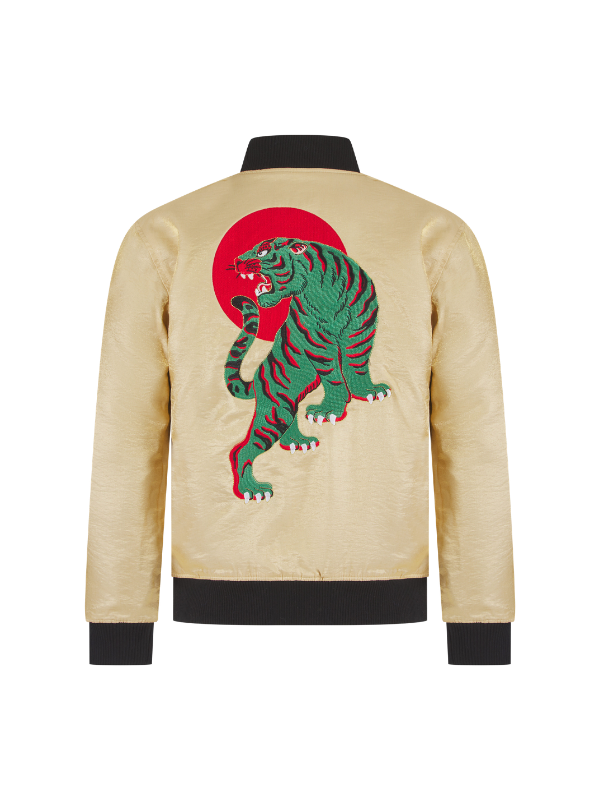 Reversible Tiger Sukajan Bomber Jacket