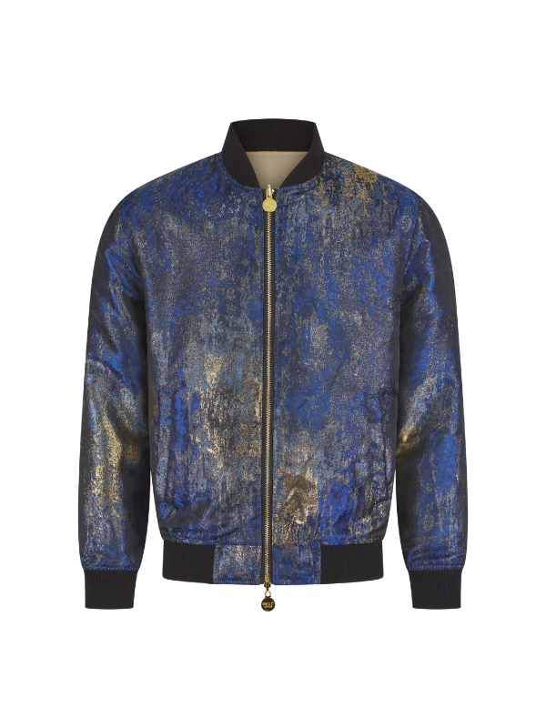 Gold Reversible Tiger Sukajan Bomber Jacket
