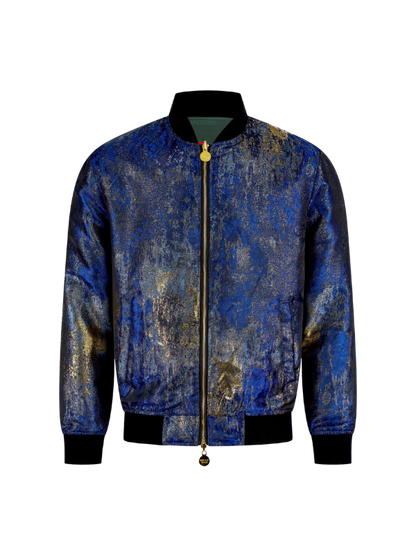 Green Reversible Tiger Sukajan Bomber Jacket