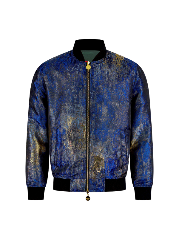 Green Reversible Tiger Sukajan Bomber Jacket