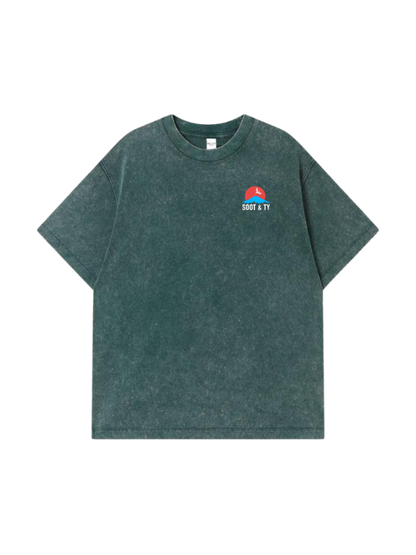 Tiger Stonewash Graphic Relaxed Fit T-Shirt