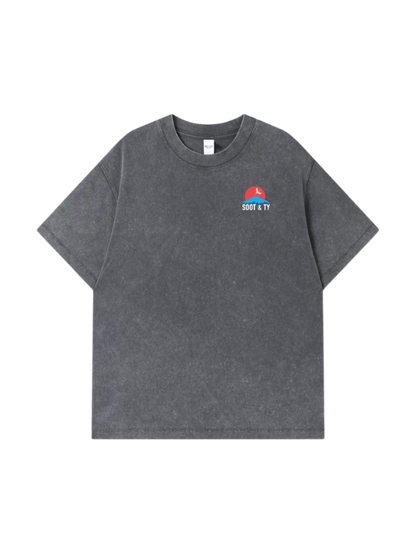 Tiger Stonewash Graphic Relaxed Fit T-Shirt