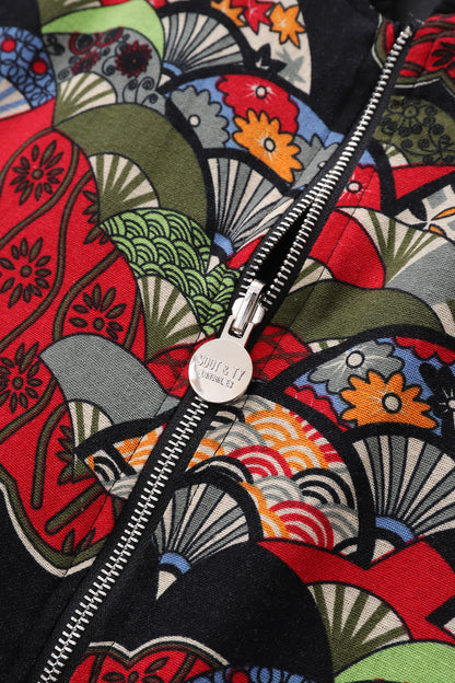 Classic Reversible Chore Bomber Jacket Dark Grey